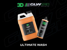 Load image into Gallery viewer, 3D Ultimate Wash GLW Series | DIY Car Detailing | Ultra Foaming Shampoo | Hyper Suds with Advanced Cleaners &amp; Polymers | Dirt &amp; Contaminant Eliminator | Easy to Use | 16 oz