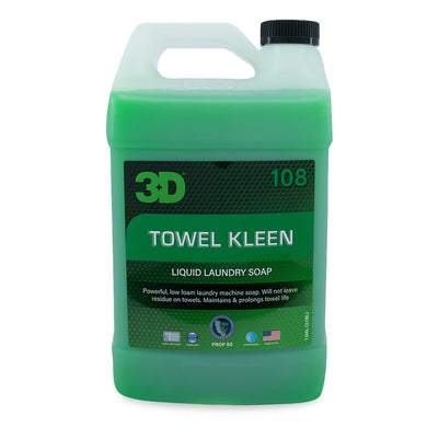 3D 108 | Towel Kleen - Microfiber Laundry Detergent