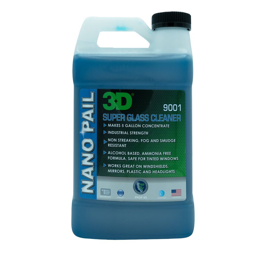 3D 9001 | Super Glass Cleaner - Hyper-Concentrated 50:1 Dilution