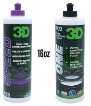 Load image into Gallery viewer, 16oz 3D ONE &amp; SPEED Combo-Rubbing Compound-Polish-All In One Kit